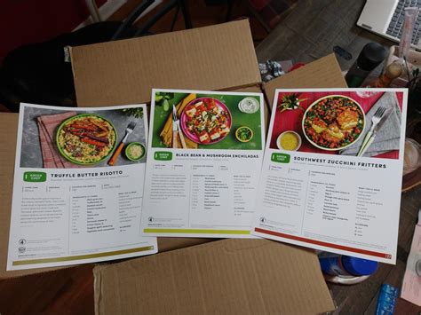 green chef recipe cards|Cooking Box Subscription .
